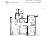 中信泰富锦辰_3室2厅1卫 建面93平米