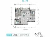 兴城人居未来城_3室2厅2卫 建面140平米