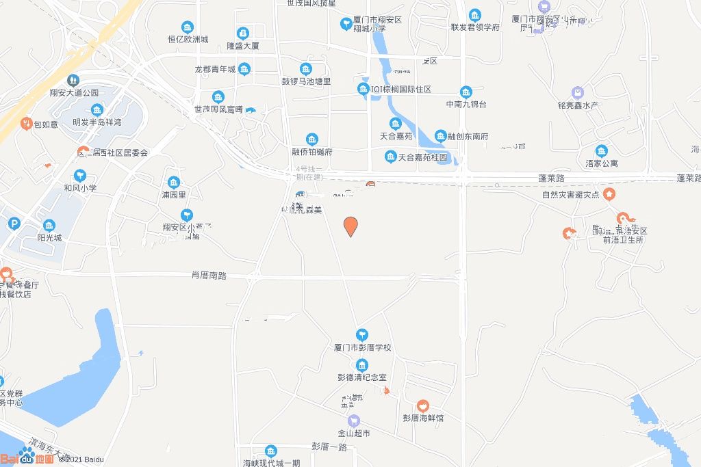 蓬莱路与洪钟大道交叉口西南侧A地块