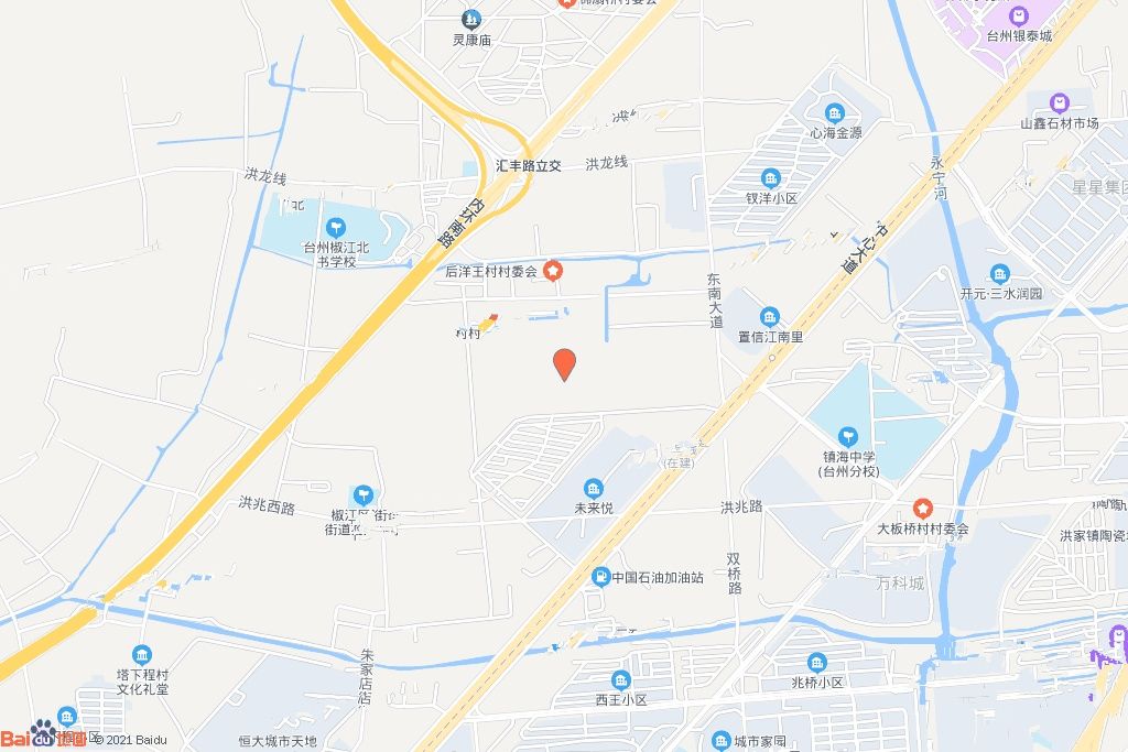 洪家街道海州街以东、规划道路一以南地块