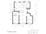 北京城建国誉燕园_4室2厅2卫 建面117平米