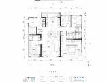 中海湖上景明_4室2厅3卫 建面178平米