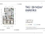 柳岸晓风_4室2厅2卫 建面142平米