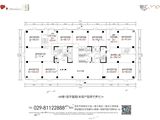 领汇ONE_4#楼-1层平面图（商业） 建面43平米