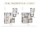 无锡建发青江悦府_4室2厅3卫 建面150平米