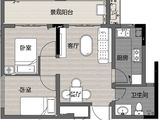 雏扬国际_2室1厅1卫 建面63平米