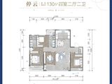 城投绿城理想之城_4室2厅2卫 建面130平米