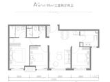 华曦府_3室2厅2卫 建面96平米