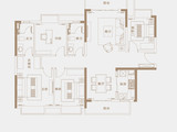 新力睿园_4室2厅2卫 建面129平米