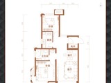 京贸国际公馆_2室2厅1卫 建面92平米